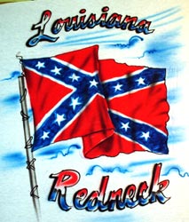 Confederate flag redneck t-shirt