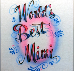 Mother's Day airbrush shirt