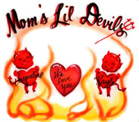 Mom devils Valentine