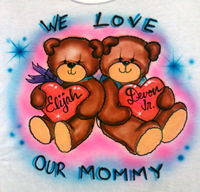 Mother's Day airbrush shirts